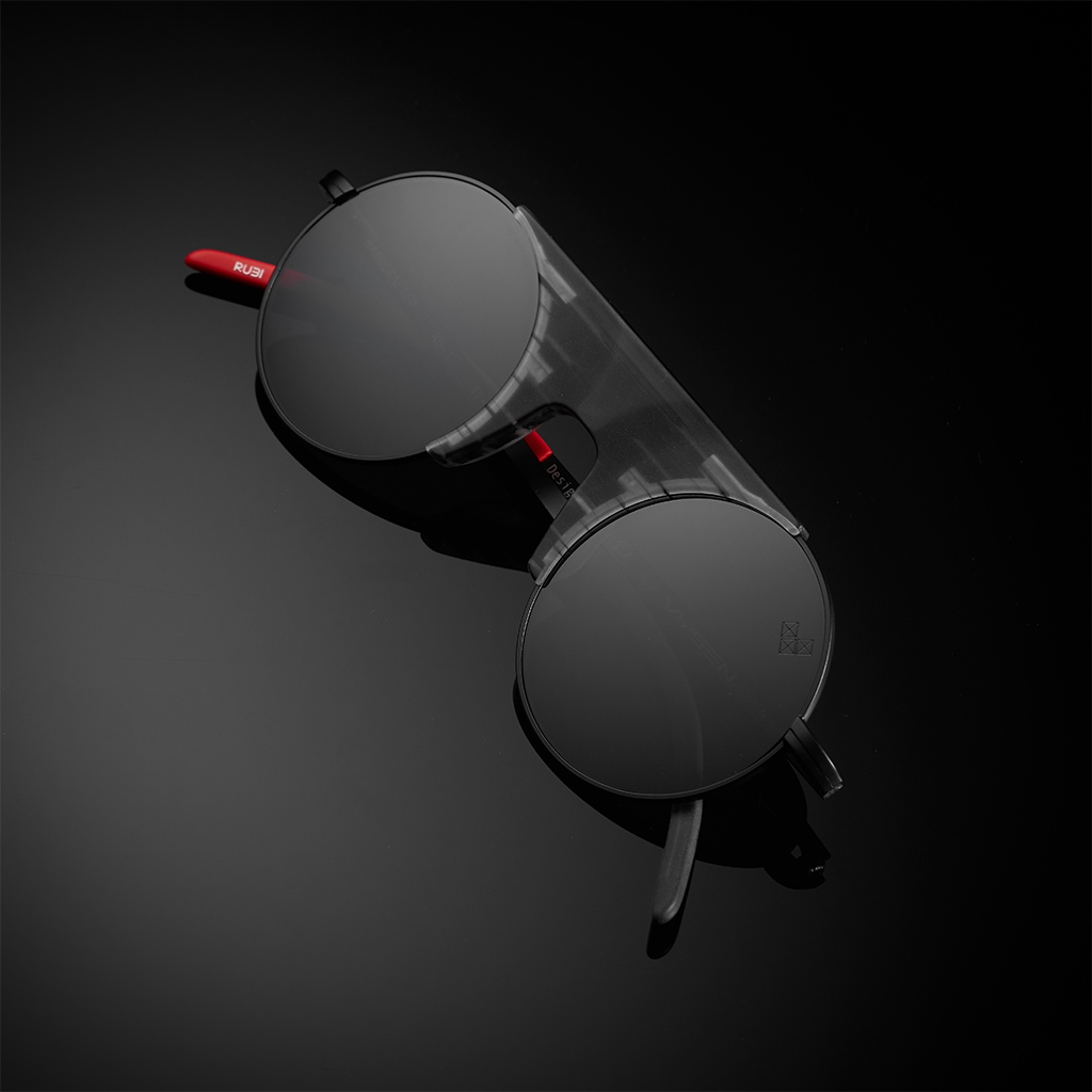 RUBY ARMAZON NEGRO MATE LENTES NEGROS