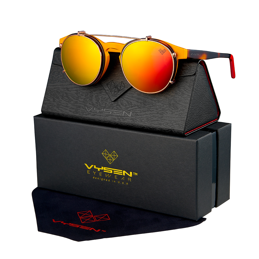 AVIVA CLIP ARMAZON LENTES IRIDIO ESPEJADO