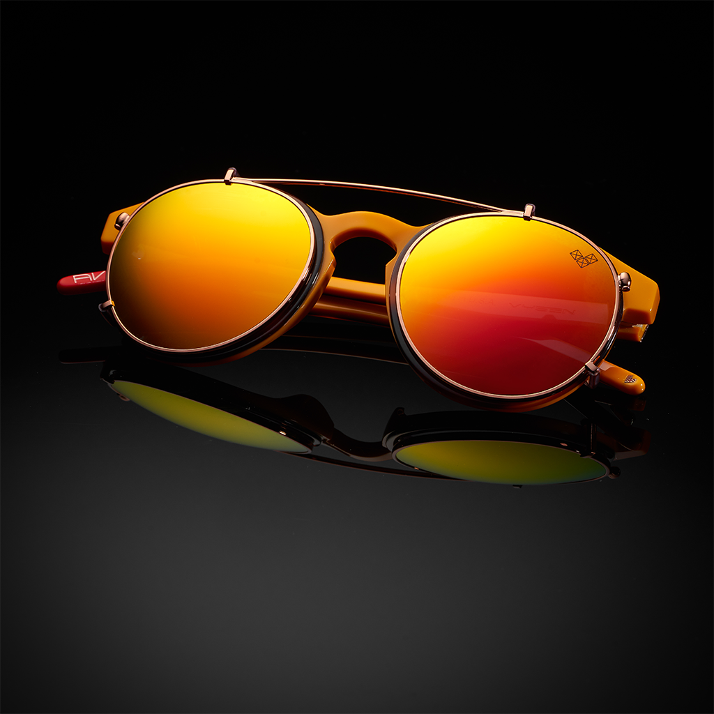 AVIVA CLIP ARMAZON LENTES IRIDIO ESPEJADO