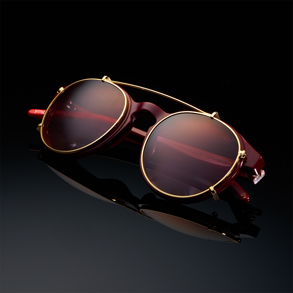 AVIVA CLIP ARMAZON BURGANDY LENTES BURGANDY