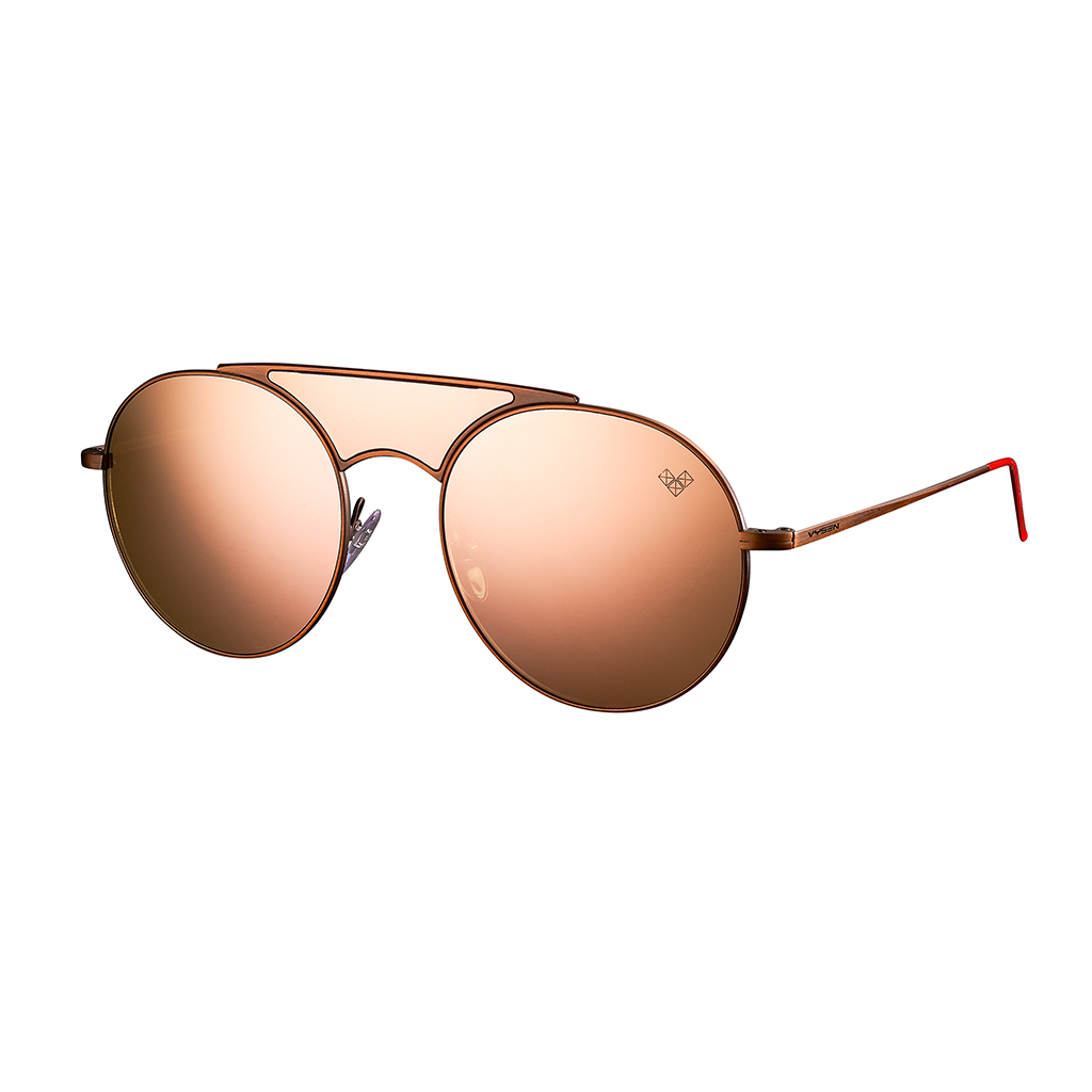 KALAI ARIADNA GUTIERREZ ARMAZON ROSA MATE LENTES DORADOS