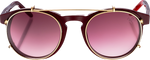 AVIVA CLIP ARMAZON BURGANDY LENTES BURGANDY