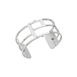 Brazalete Labyrinthe 25 MM Baño de Plata