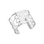 Brazalete Nénuphar 40 MM Baño de Plata