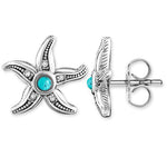 Aretes Estrellas de Mar Étnicos