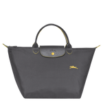 Le Pliage Club Bolso de Mano M Plomo - Luxury Avenue Boutique