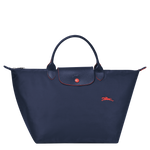 Le Pliage Club Bolso de Mano M Azul Marino - Luxury Avenue Boutique