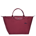 Le Pliage Club Bolso de Mano M Granate - Luxury Avenue Boutique