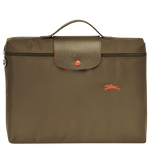 Le Pliage Club Portadocumentos Khaki - Luxury Avenue Boutique