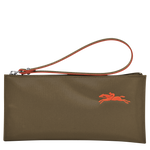 Le Pliage Club Pouch Khaki - Luxury Avenue Boutique