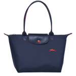 Le Pliage Club Bolso Shopper S Azul Marino - Luxury Avenue Boutique