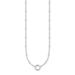 Cadena Clásica Varios Aros de Plata