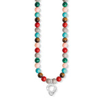 Cadena Piedras Varias de Plata