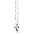 Collar de Diente de tiburon de Plata