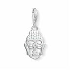 Charm de Budista de Plata