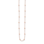 Cadena de Puntos de Baño de oro rosa