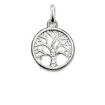 Dije de árbol de la vida de Plata
