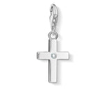 Charm de cruz de Plata