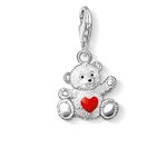 Charm de oso de caridad de Plata