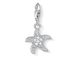 Charm de estrella de mar de Plata