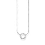 Collar de Círculo Chico de Plata