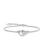 Pulsera Together corazón pequeña de Plata