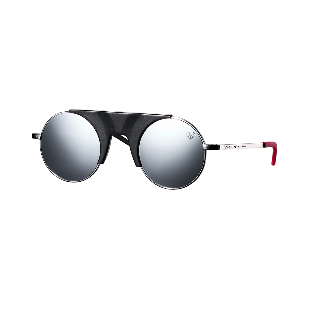 RUBY ARMAZON NEGRO MATE LENTES PLATEADOS