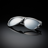OMIKU ARMAZON GRIS ZEBRA LENTES PLATEADOS