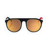 TROY ARMAZON NEGRO MATE LENTES DORADOS