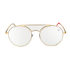 KALAI ARMAZON DORADO LENTES PLATEADOS ESPEJADOS
