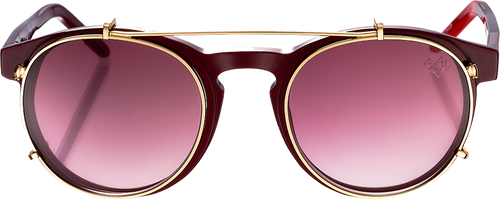 AVIVA CLIP ARMAZON BURGANDY LENTES BURGANDY