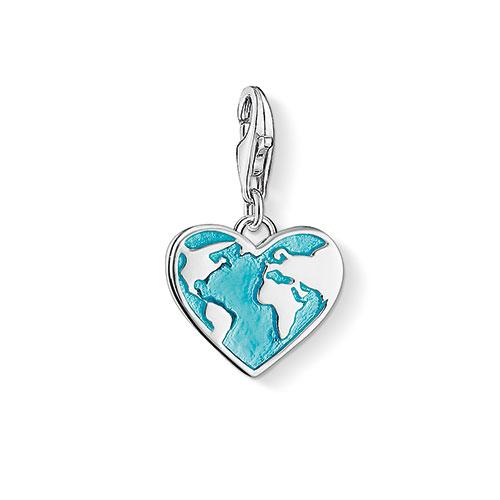 Charm Corazón Globo