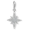 Charm Colgante Estrella Glitter