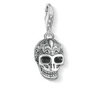 Charm Colgante Calavera con Lirio