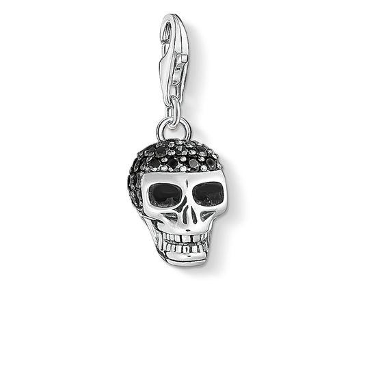 Charm Colgante Calavera Pavé