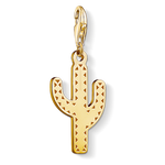 Colgante Charm "Cactus Oro"