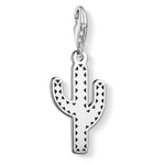 Charm Colgante Cactus Plateado