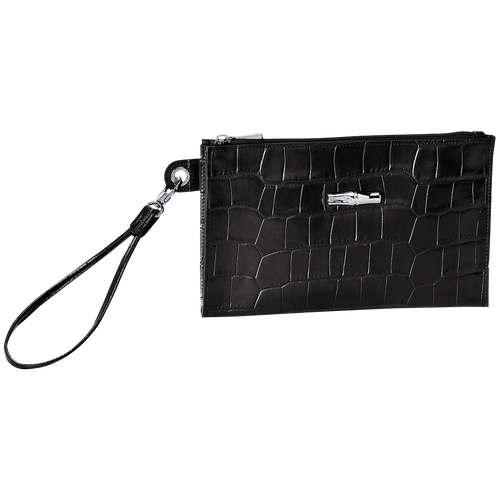 Roseau Croco Clutch - Luxury Avenue Boutique