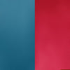 Cuero para Anillo Reversible Petrol blue/Raspberry