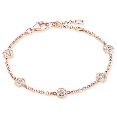 A1330-416-14-L19,5V-pulsera-circulos-brillantes-de-oro-rosa
