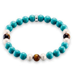Pulsera de etnica de Plata oscurecida