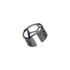 Anillo Girafe Baño de Ruthenium