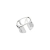 Anillo Perroquet Baño de Plata