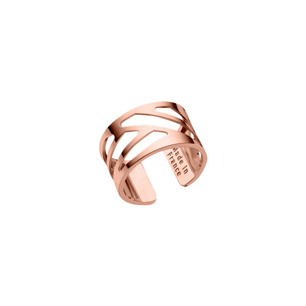 Anillo Ruban Baño de Oro Rosa