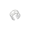 Anillo Labyrinthe Baño de Plata