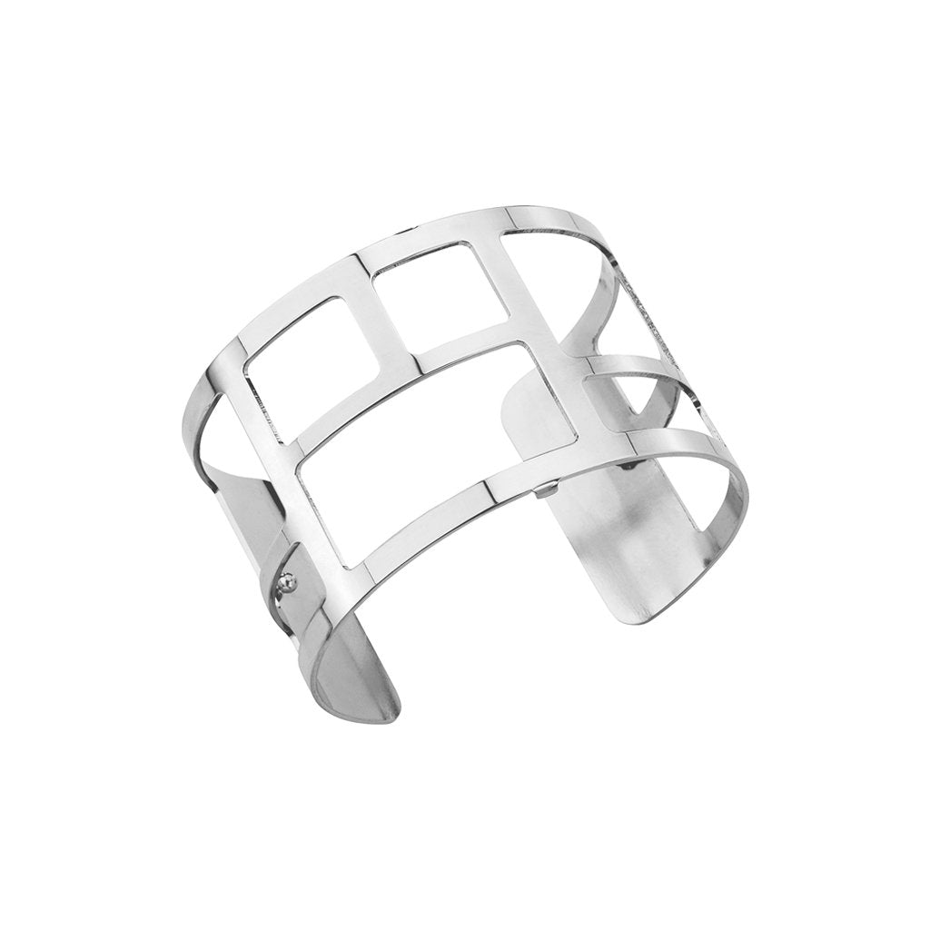 Brazalete Labyrinthe 40 MM Baño de Plata