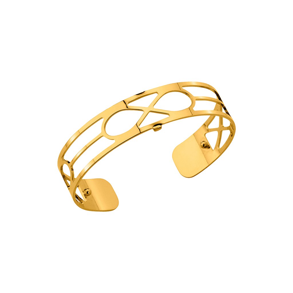 Brazalete Infini 14mm Baño de Oro
