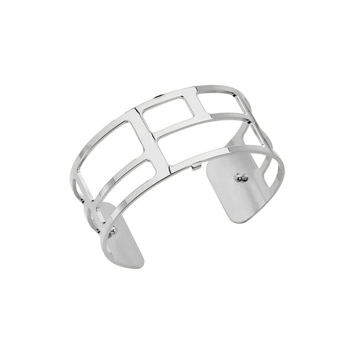 Brazalete Labyrinthe 25 MM Baño de Plata