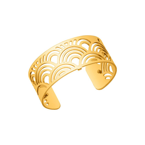 Brazalete Poisson 25 MM Baño de Oro