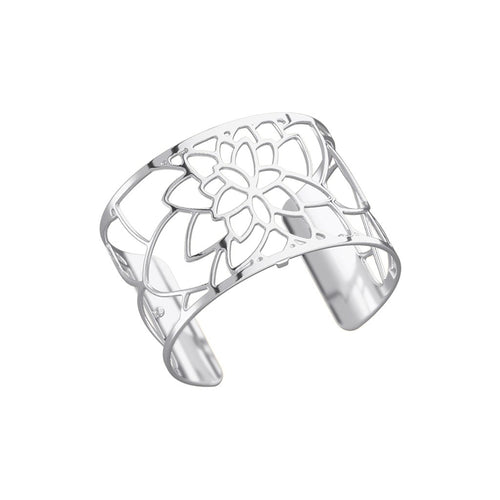 Brazalete Nénuphar 40 MM Baño de Plata